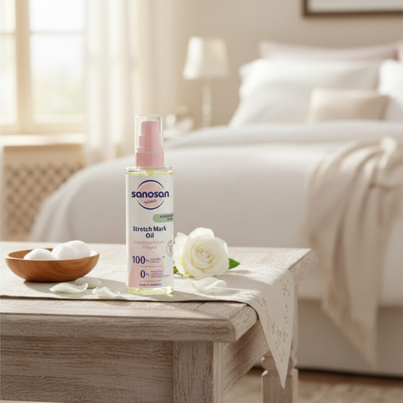 Ulei pentru prevenirea vergeturilor, 100 ml, sanosan