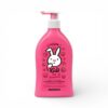 Gel de duș și șampon 2 în 1 cu aromă de zmeură, 400 ml, sanosan