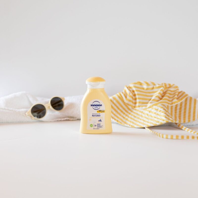 Loțiune pentru copii cu protecție solară spf 50+, 100 ml, sanosan