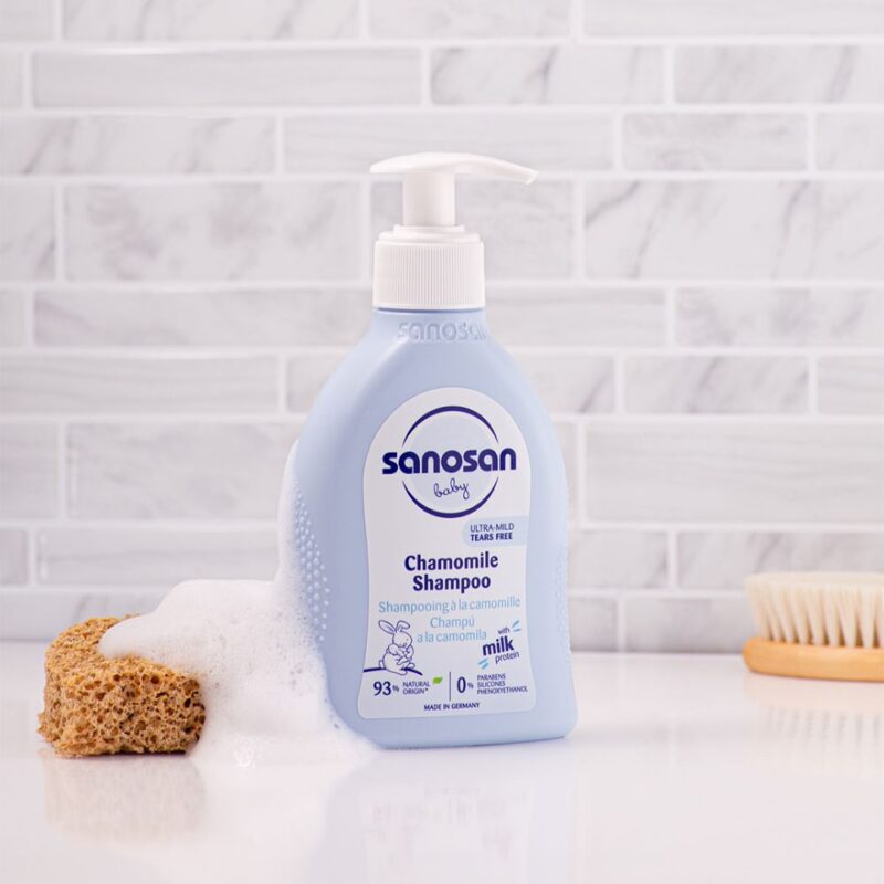 Șampon cu mușețel sanosan baby, 200 ml
