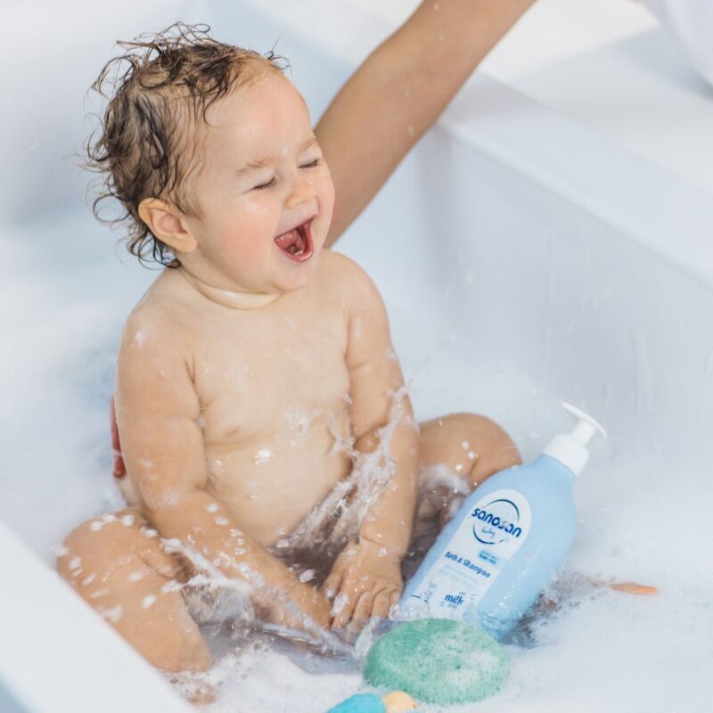 Spumant și șampon pentru copii, 500 ml, sanosan