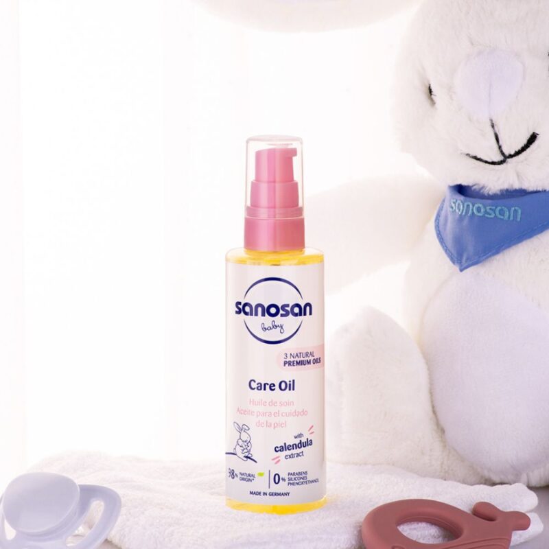 Ulei de îngrijire pentru bebeluși, 100 ml, sanosan
