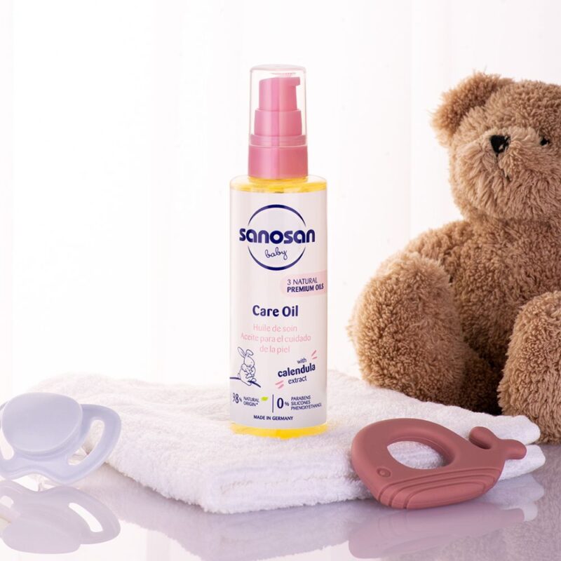 Ulei de îngrijire pentru bebeluși, 100 ml, sanosan