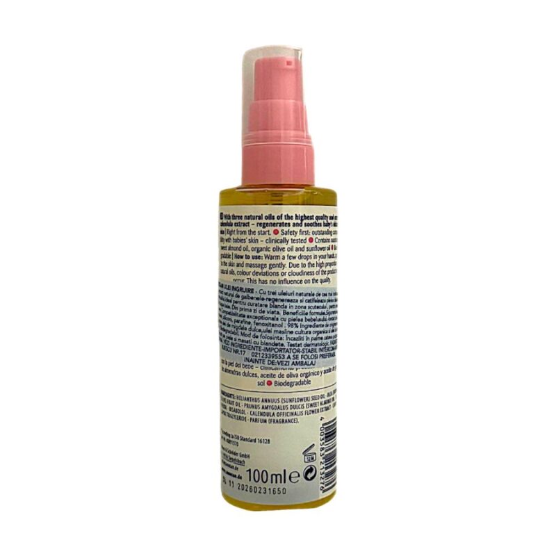 Ulei de îngrijire pentru bebeluși, 100 ml, sanosan